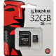 Карта пам'яті Kingston microSDHC 32GB Class 4+ SD адаптер